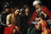 unknow artist Cristo davanti a Pilato painting